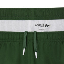 ZOOM ETIQUETTE Pantalon de Survêtement Homme Lacoste Sport Colour-Block – Vert et Blanc – Confort & Performance
