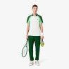 Pantalon de Survêtement Homme Lacoste Sport Colour-Block – Vert et Blanc – Confort & Performance