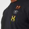 T-shirt Noir à Manches Courtes avec Logo Under Armour EVOL – Confort et Style