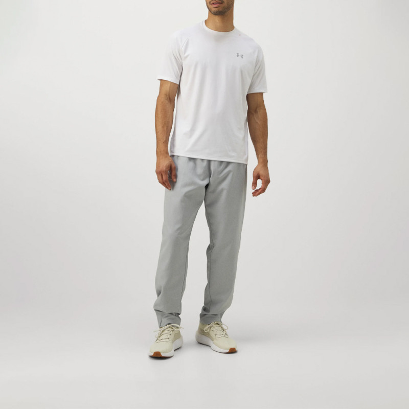 Pantalon Coupe-Vent Gris Under Armour Rival Woven pour Homme – Légèreté et Confort au Quotidien