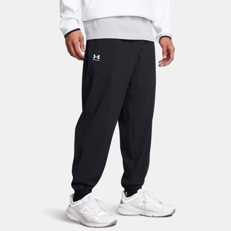 Pantalon de Jogging Noir Under Armour Vibe Woven pour Homme – Performance et Style au Quotidien