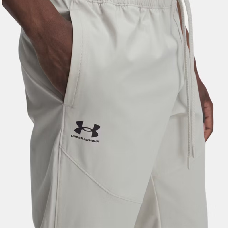 Pantalon de Jogging Beige Under Armour Vibe Woven pour Homme – Performance et Style au Quotidien