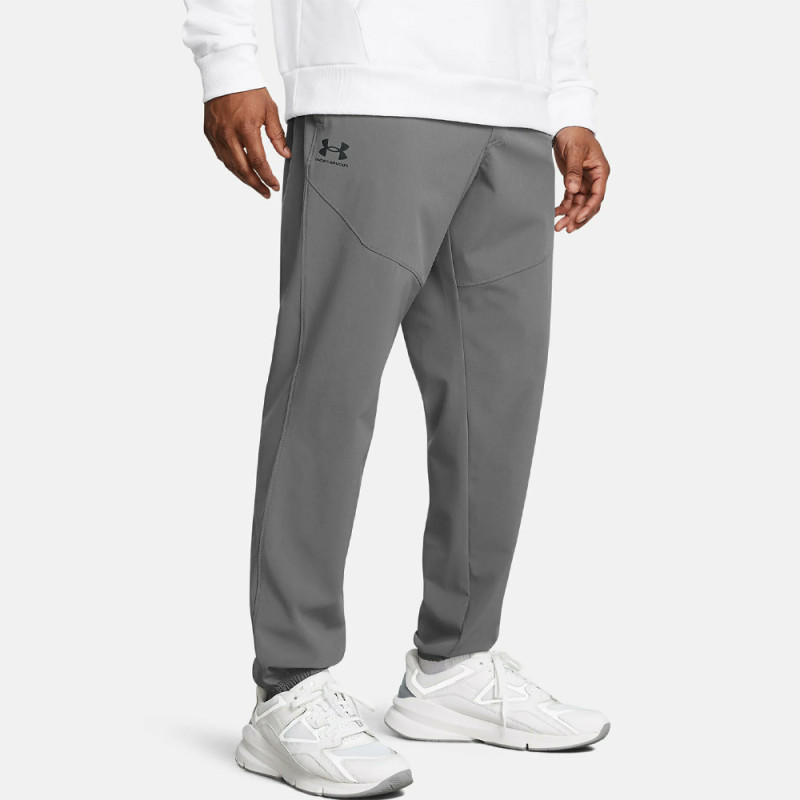 Pantalon de Jogging Gris Under Armour Vibe Woven pour Homme – Performance et Style au Quotidien