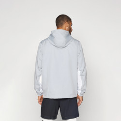 Veste Coupe-Vent Grise Under Armour Rival Woven pour Homme – Protection Légère et Style Moderne