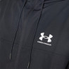 Veste Coupe-Vent Noire Under Armour Rival Woven pour Homme – Protection Légère et Style Moderne