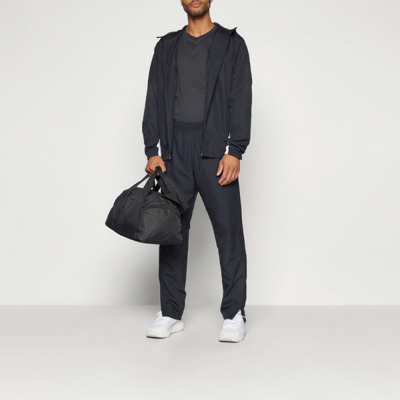 Veste Coupe-Vent Noire Under Armour Rival Woven pour Homme – Protection Légère et Style Moderne