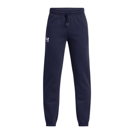 Pantalon de jogging Bleu Marine à bandes griffées Under Armour Icon Fleece pour enfant – Confort et Style au Quotidien