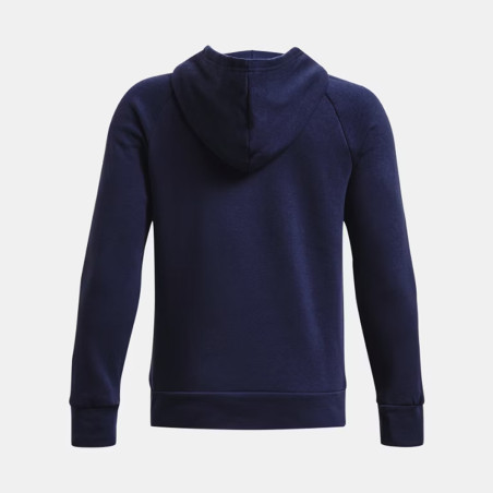 Sweat à capuche Bleu Marine Under Armour Rival Fleece pour enfant – Confort et Chaleur au Quotidien