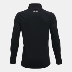 Haut Noir enfant ½ Zip Under Armour Tech™ 2.0 – Respirabilité & Confort pour le Sport