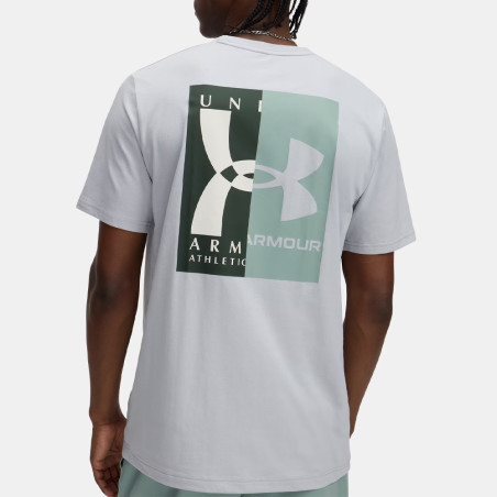 T-shirt Gris à Manches Courtes avec Logo Under Armour EVOL – Confort et Style