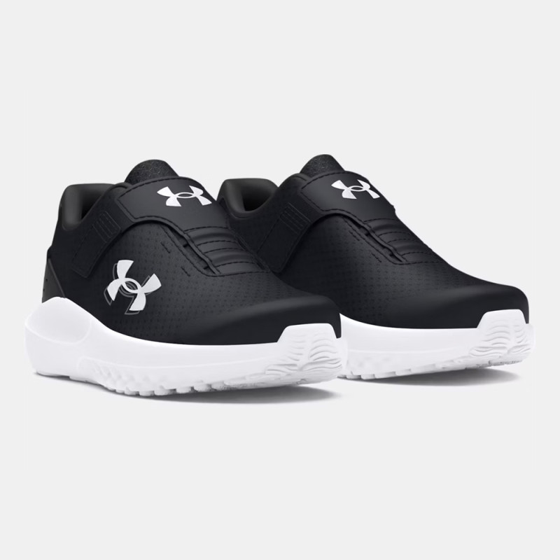 Baskets Noires et Blanches Under Armour Surge 4 AC pour enfant – Légèreté & Dynamisme au Quotidien