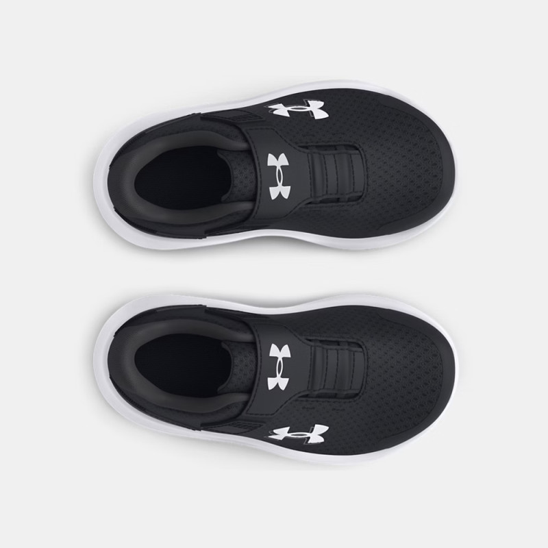 Baskets Noires et Blanches Under Armour Surge 4 AC pour enfant – Légèreté & Dynamisme au Quotidien