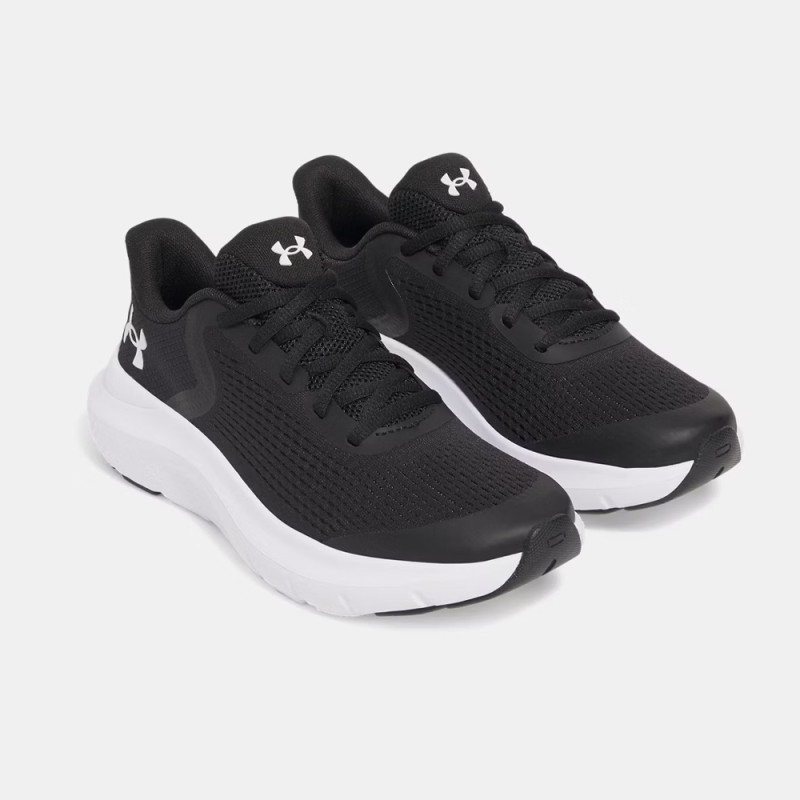 Baskets Noires Grade School Under Armour Rogue 5 pour Enfant – Légèreté, Amorti & Style Sportif