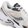 Baskets Blanches et Dorées Saucony RIDE MILLENNIUM – Performance & Style Rétro