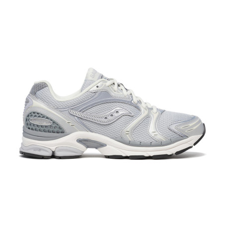 Baskets Gris Clair Saucony PROGRID TRIUMPH 4 – Style Rétro & Confort Optimal
