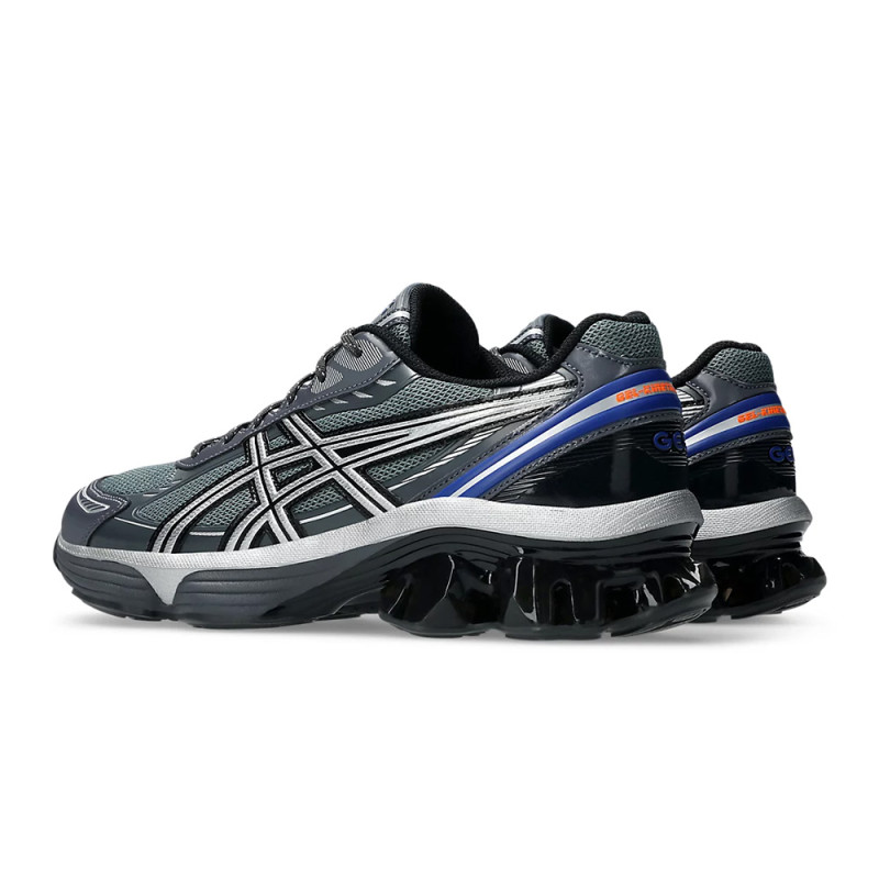 Baskets ASICS GEL-KINETIC FLUENT – Gris Carrier / Argent Pur – Fusion de Style Rétro et Technologie Moderne