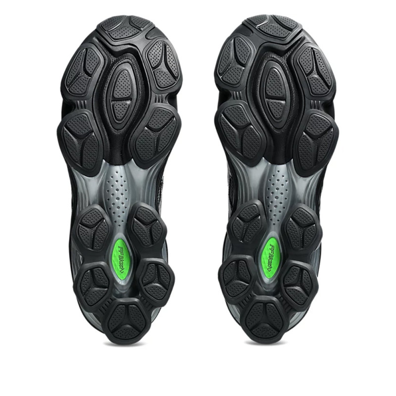 Baskets ASICS GEL-KINETIC FLUENT – Gris Piémont / Argent Pur – Style Rétro et Confort Moderne