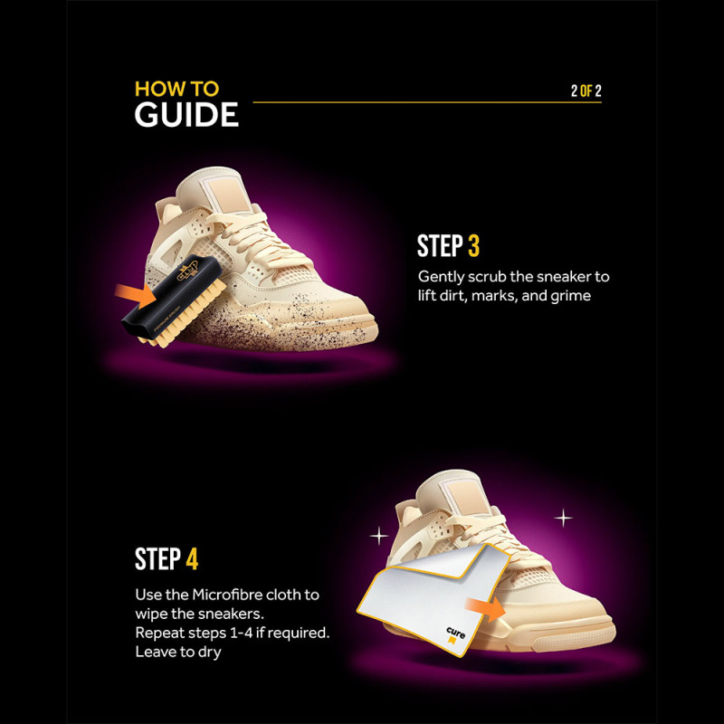 Kit de Nettoyage de Voyage Crep Protect Cure