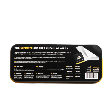 Lingettes Nettoyantes Crep Protect Wipes – Pack de 12 pour Sneakers