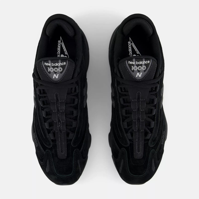 Baskets New Balance 1000 Noires – Fusion de Style Rétro et Technologie Moderne