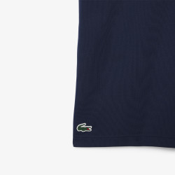 T-shirt Homme Lacoste Sport Colour-Block – Bleu et Blanc – Confort & Style Moderne
