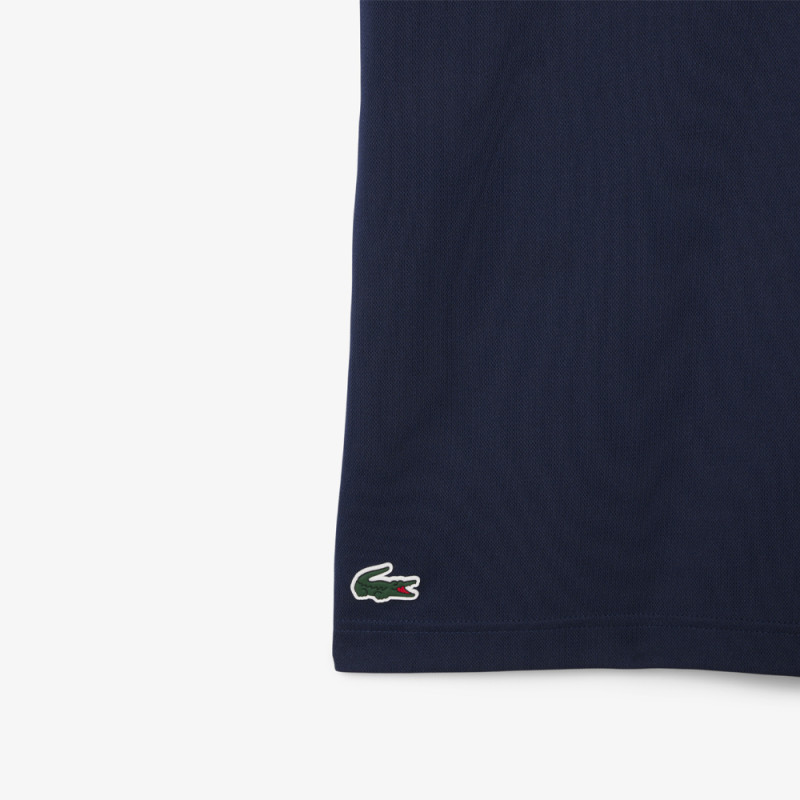 T-shirt Homme Lacoste Sport Colour-Block – Bleu et Blanc – Confort & Style Moderne