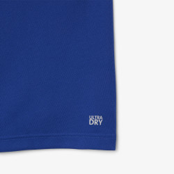 T-shirt Homme Lacoste Sport Colour-Block – Bleu et Blanc – Confort & Style Moderne