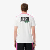 T-shirt Homme Lacoste Sport Colour-Block – Vert et Blanc – Confort & Performance