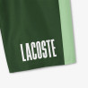 Short Vert Lacoste Tennis marquage imprimé – Élégance sportive et performance