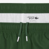 Short Vert Lacoste Tennis marquage imprimé – Élégance sportive et performance
