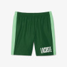 Short Vert Lacoste Tennis marquage imprimé – Élégance sportive et performance