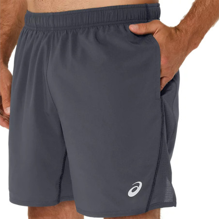 Short Asics Gris CORE 7IN – Légèreté et performance au quotidien