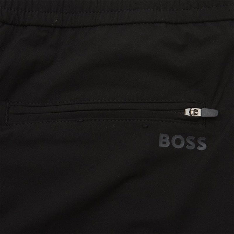 Short cargo noir BOSS S_URBANEX-CARGO – Style fonctionnel et confort technique