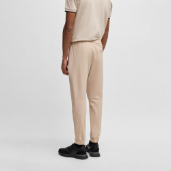 Pantalon Homme BOSS T_Flex Tapered Fit – Beige – Élégance et Performance