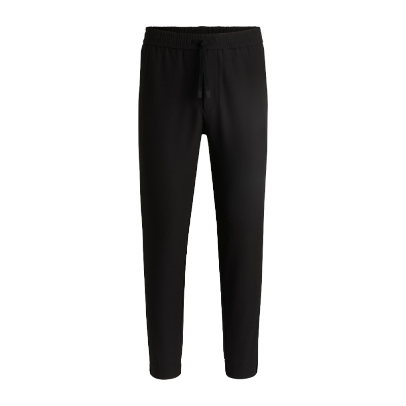 Pantalon Homme BOSS T_Flex Tapered Fit – Noir – Élégance et Performance