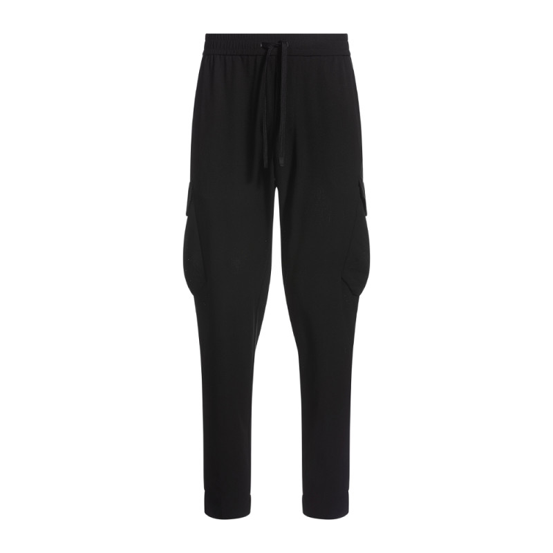Pantalon Cargo Boss Noir T_URBANEX_CARGO_HOP - Style fonctionnel et confort technique