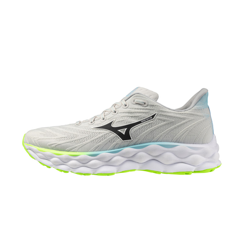 Baskets Mizuno Wave Sky 8 Grises – Confort supérieur et performance durable