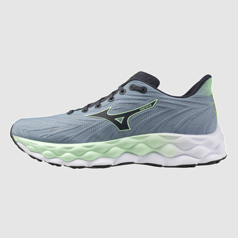 Baskets Mizuno Wave Sky 8 Bleues – Confort supérieur et performance durable