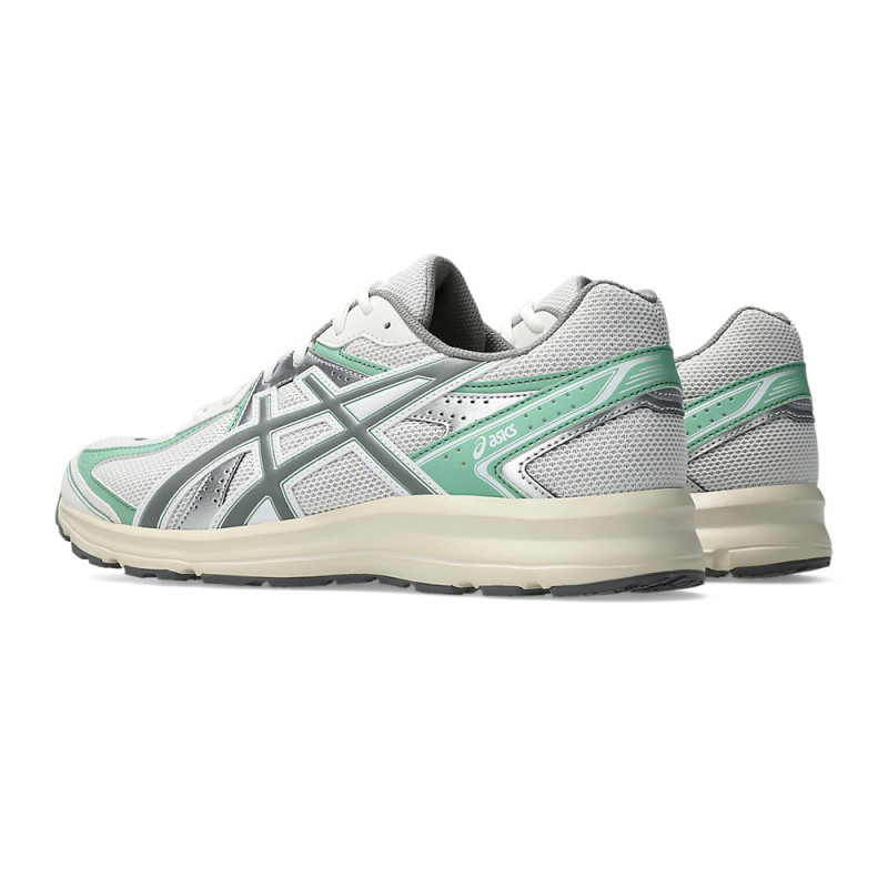 Baskets ASICS JOG 100S Vertes et Grises – Style rétro et confort moderne
