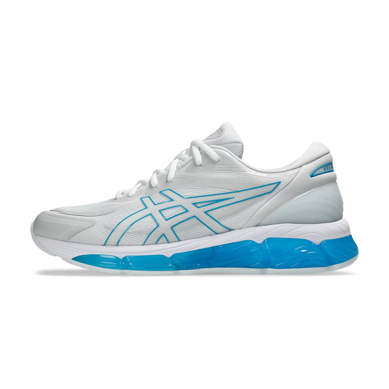 Baskets ASICS GEL-QUANTUM 360™ VIII Blanche et Bleues – Amorti 360° & Design Dynamique