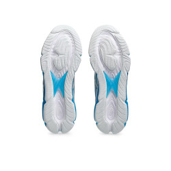 Baskets ASICS GEL-QUANTUM 360™ VIII Blanche et Bleues – Amorti 360° & Design Dynamique