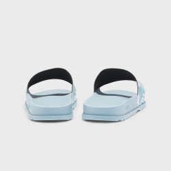 Mules HUGO MATCH_IT_SLID_EMLG Bleu Clair – Style graphique et fabrication italienne