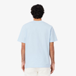 T-shirt Lacoste Classic Fit Bleu Clair – Élégance intemporelle et confort optimal