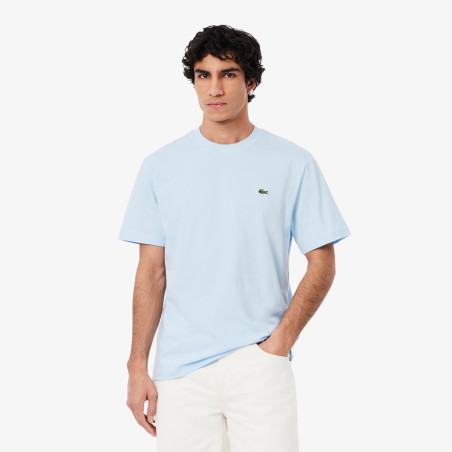 T-shirt Lacoste Classic Fit Bleu Clair – Élégance intemporelle et confort optimal