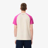 T-shirt Blanc Lacoste Tennis color-block Ultra Dry – Performance et style sur le court