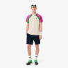 T-shirt Blanc Lacoste Tennis color-block Ultra Dry – Performance et style sur le court