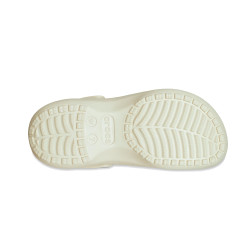 Sabot Plateforme Crocs Classic Platform Clog Beige – Élégance surélevée et confort emblématique