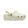 Sabot Plateforme Crocs Classic Platform Clog Beige – Élégance surélevée et confort emblématique