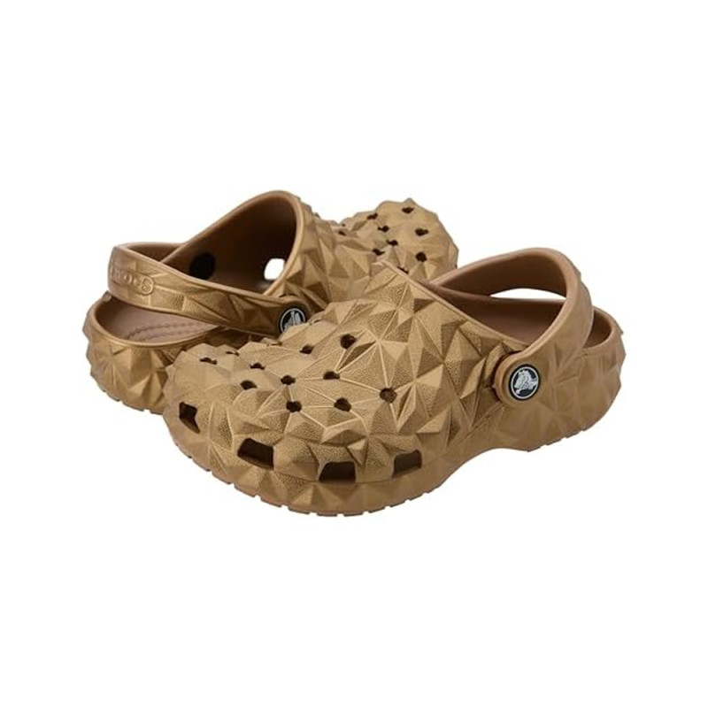 Sabot Crocs Classic Geometric Clog Bronze – Style audacieux et confort légendaire