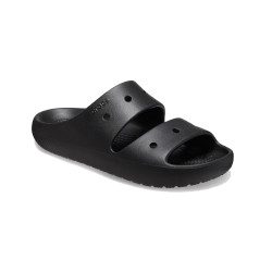Claquettes Crocs Classic Sandal V2 Noires – Élégance minimaliste et confort emblématique